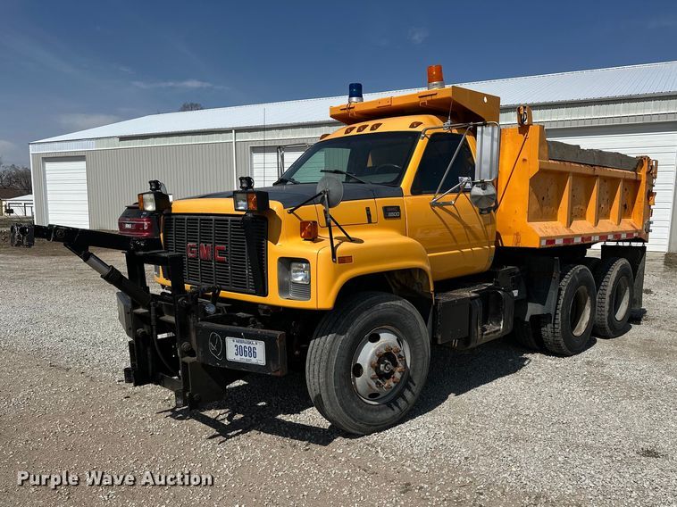 image for item DV0872 2000 GMC C8500 dump truck