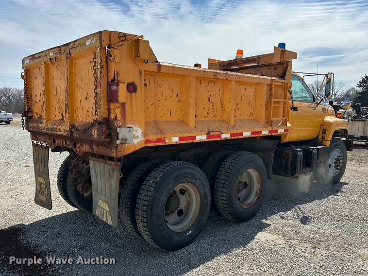 image for item DV0872 2000 GMC C8500 dump truck