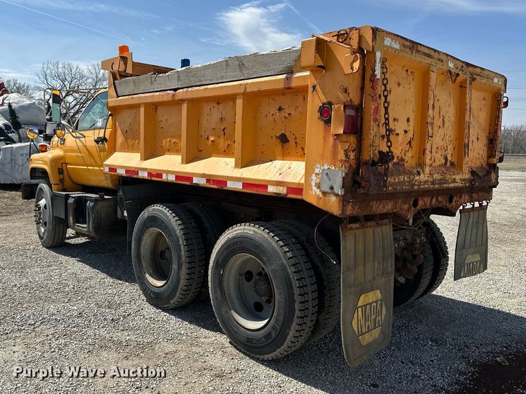 image for item DV0872 2000 GMC C8500 dump truck