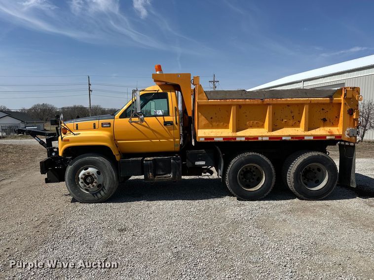 image for item DV0872 2000 GMC C8500 dump truck