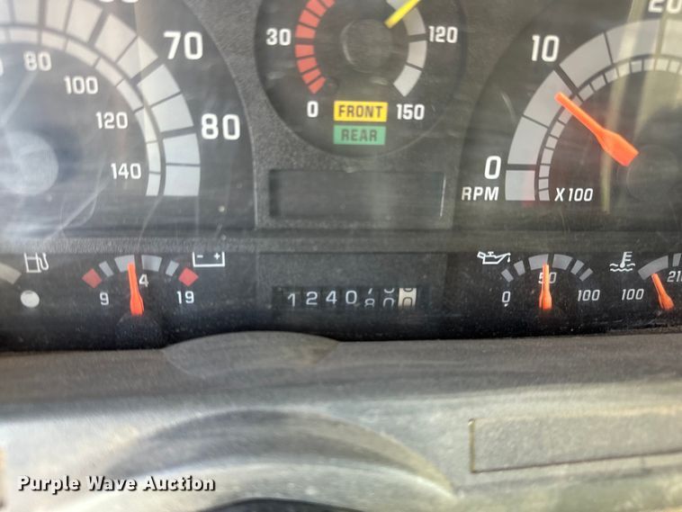 image for item DV0872 2000 GMC C8500 dump truck