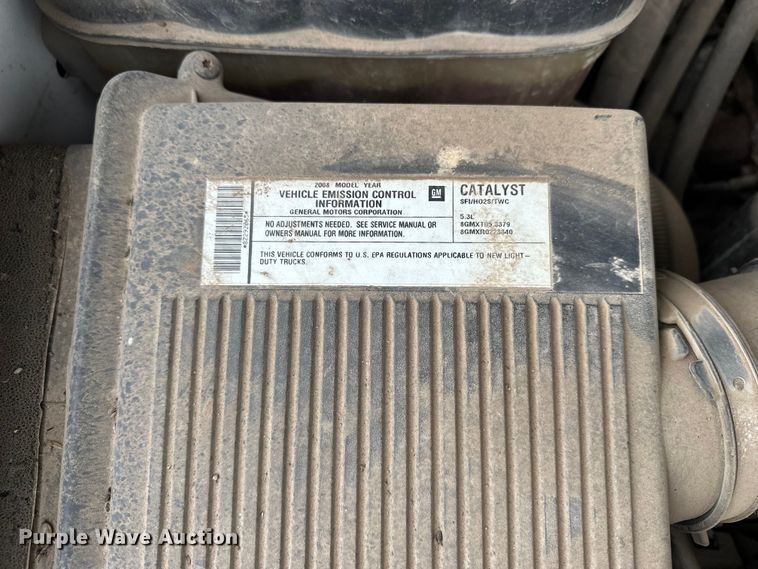 image for item DV0892 2008 Chevrolet Silverado 1500 pickup truck