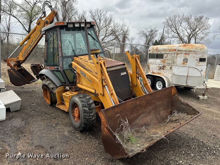 image for item DV0893 1998 Case 580L Series 2 backhoe