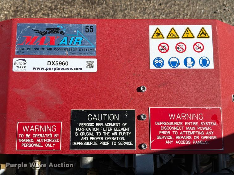 image for item DX5960 Max Air 55 air compressor