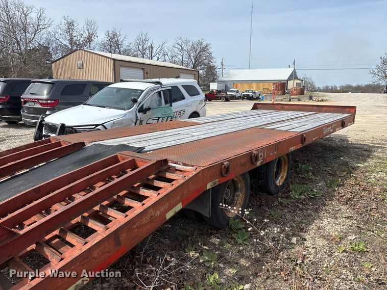 image for item DY0411 1995 Talbert equipment trailer