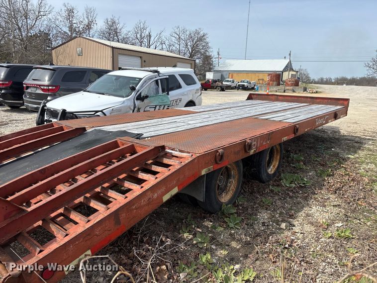 image for item DY0411 1995 Talbert equipment trailer