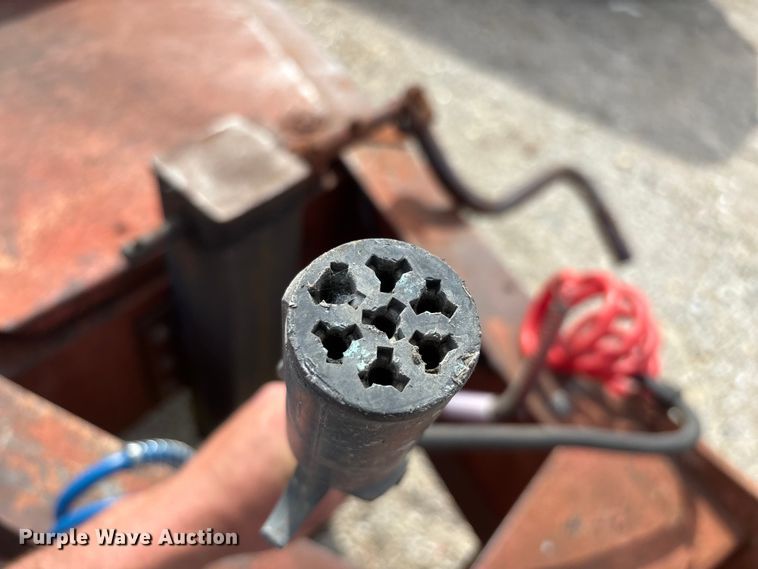 image for item DY0411 1995 Talbert equipment trailer