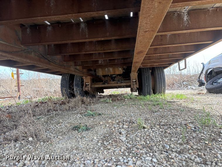 image for item DY0411 1995 Talbert equipment trailer