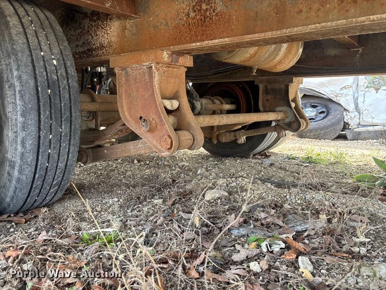 image for item DY0411 1995 Talbert equipment trailer