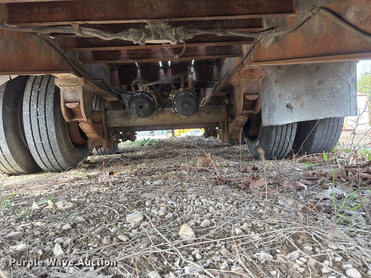image for item DY0411 1995 Talbert equipment trailer