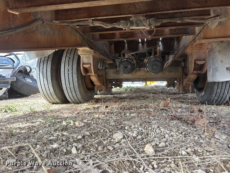 image for item DY0411 1995 Talbert equipment trailer