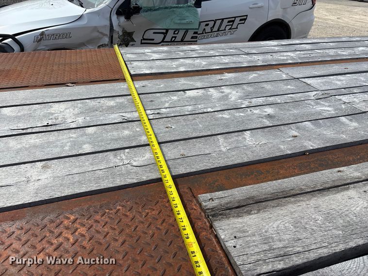 image for item DY0411 1995 Talbert equipment trailer