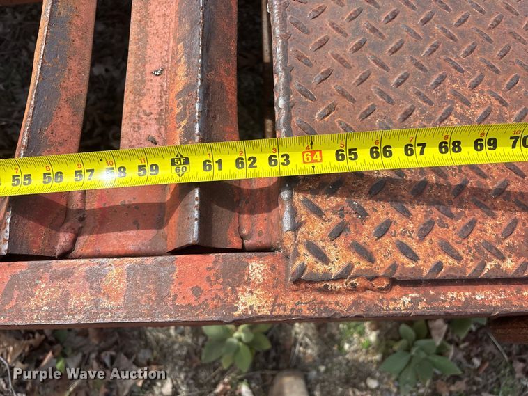 image for item DY0411 1995 Talbert equipment trailer