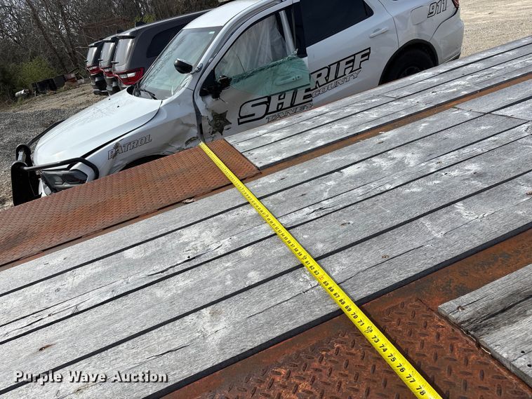 image for item DY0411 1995 Talbert equipment trailer