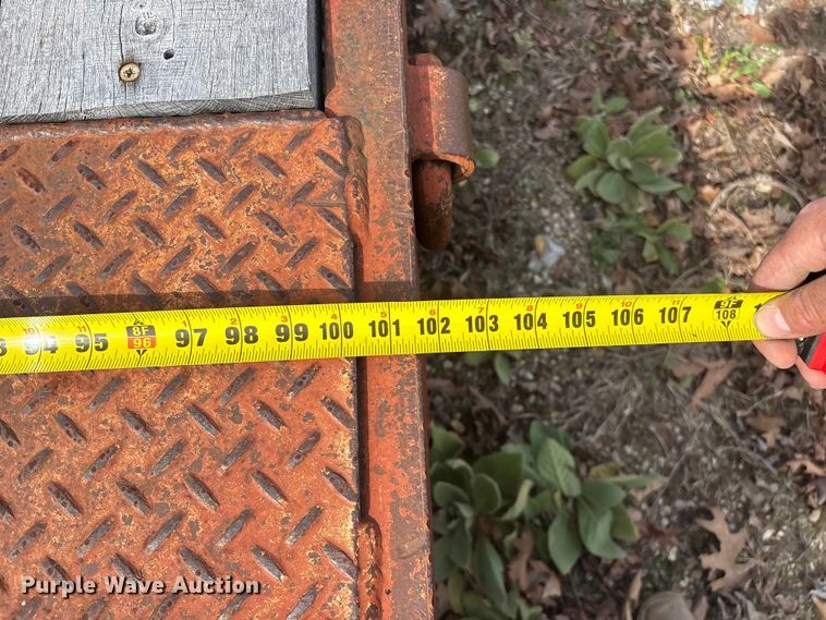 image for item DY0411 1995 Talbert equipment trailer