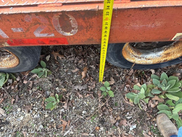 image for item DY0411 1995 Talbert equipment trailer