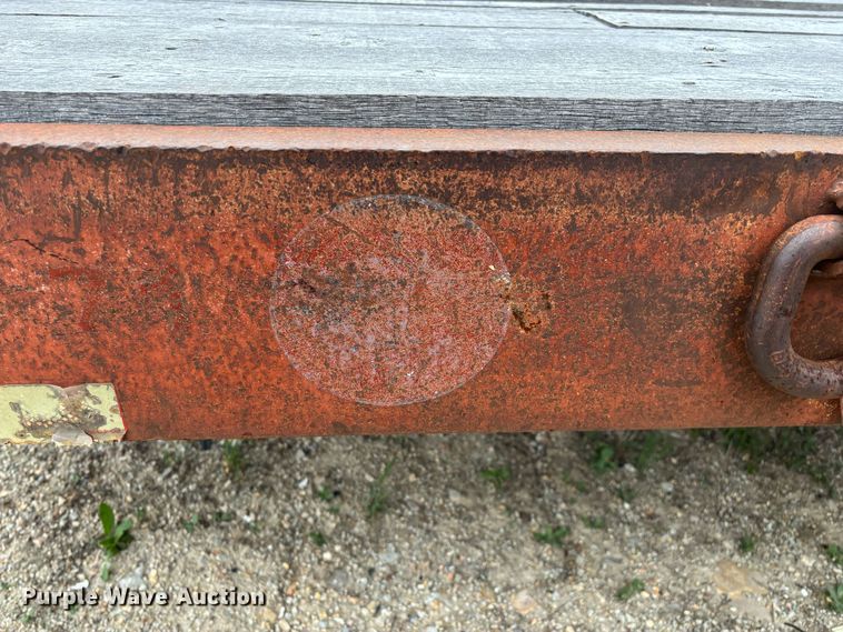 image for item DY0411 1995 Talbert equipment trailer