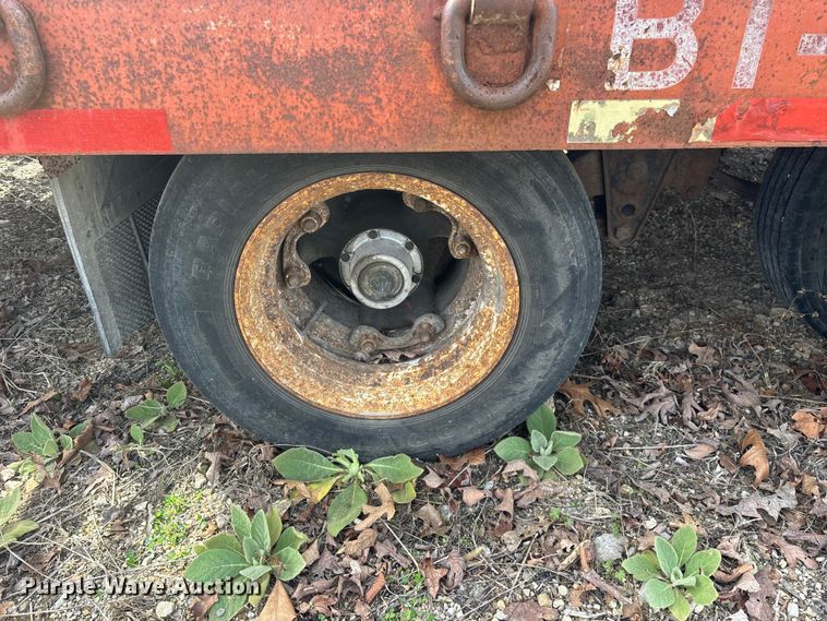 image for item DY0411 1995 Talbert equipment trailer