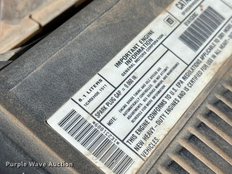 image for item DZ5331 2001 Chevrolet Silverado 2500HD Ext. Cab pickup truck