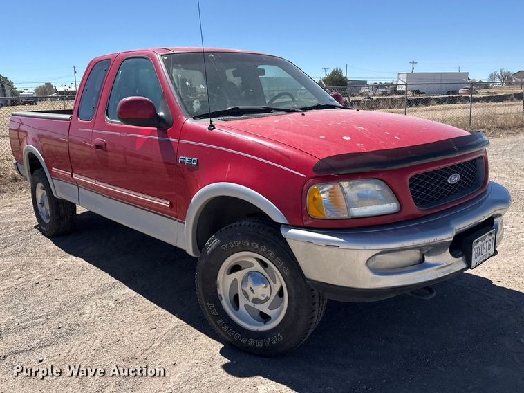 image for item DZ5336 1997 Ford F150 Ext. Cab pickup truck