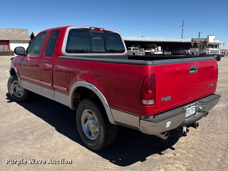 image for item DZ5336 1997 Ford F150 Ext. Cab pickup truck