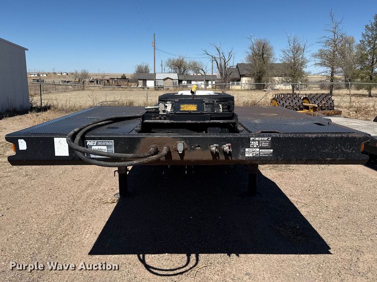 image for item DZ5340 2002 Load King HFT70 drop deck hydraulic tail equipment trailer