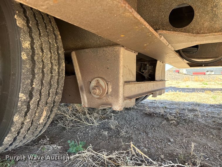 image for item DZ5340 2002 Load King HFT70 drop deck hydraulic tail equipment trailer