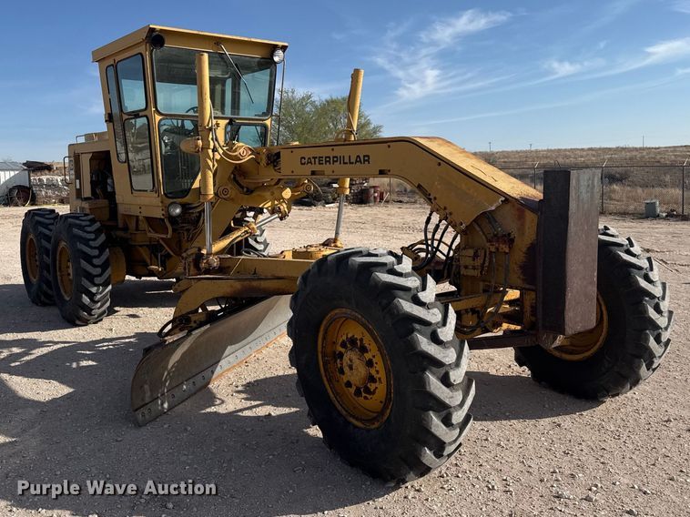 image for item DZ5354 1980 Caterpillar 140G motor grader