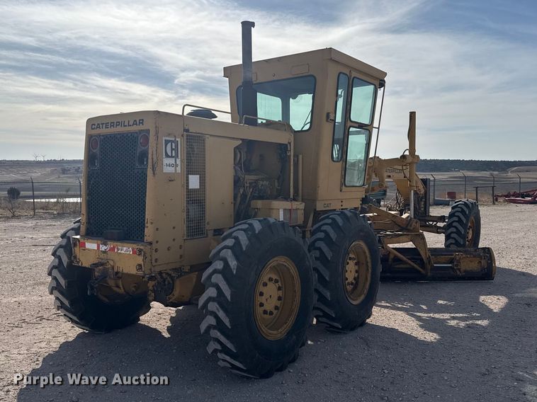 image for item DZ5354 1980 Caterpillar 140G motor grader