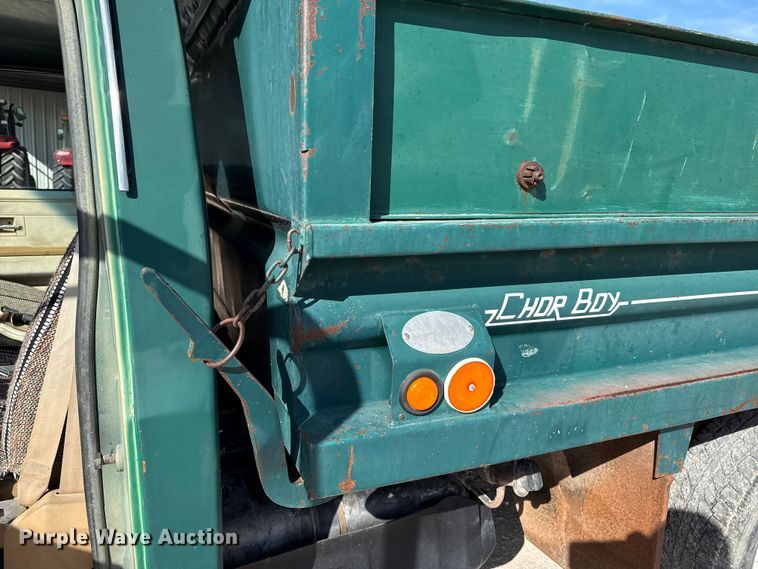 image for item DZ5355 1986 Chevrolet C30 dump truck