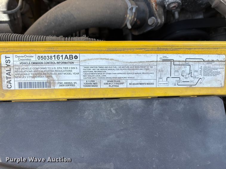 image for item EA4675 2007 Dodge Charger SRT8 