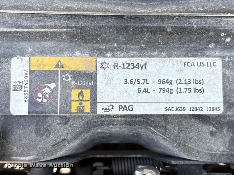 image for item EA4676 2020 Dodge Durango SSV 