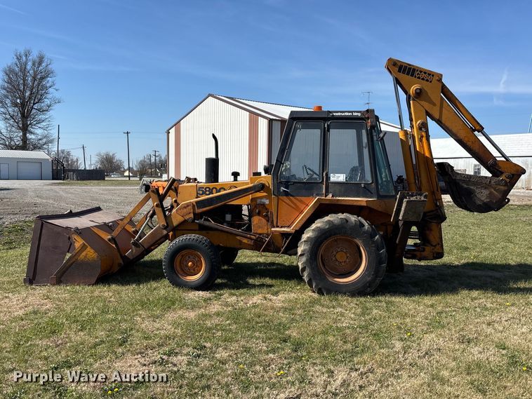 image for item EA4697 Case 580C backhoe