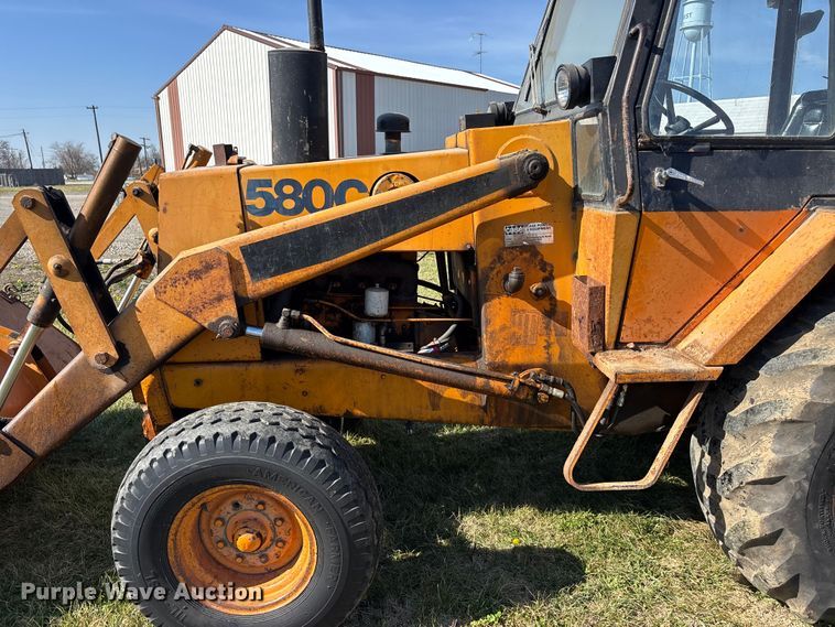 image for item EA4697 Case 580C backhoe