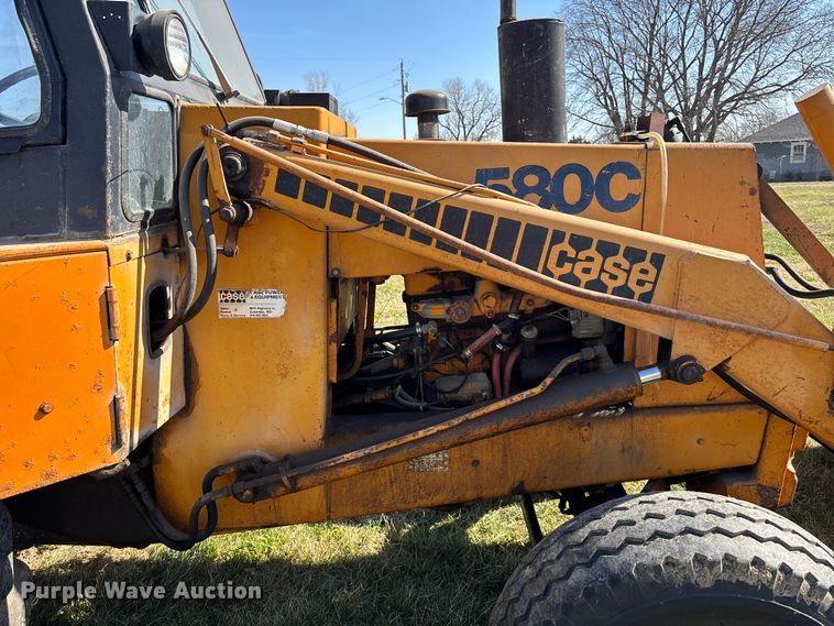 image for item EA4697 Case 580C backhoe