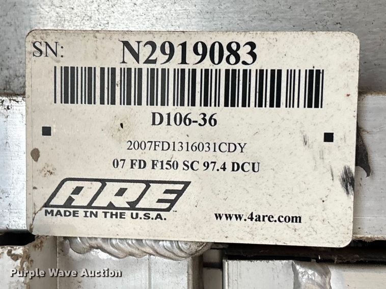image for item EA4716 ARE F150 pickup topper