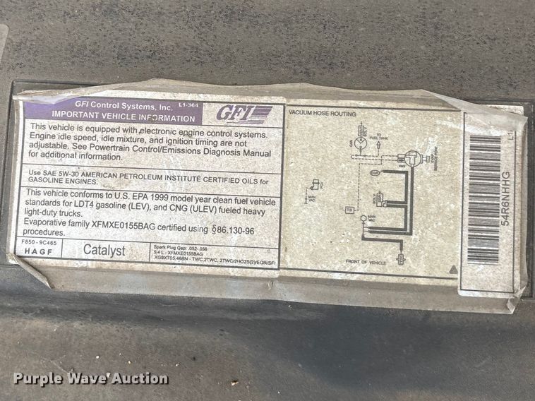 image for item EA4718 1999 Ford F250 Ext. Cab pickup truck