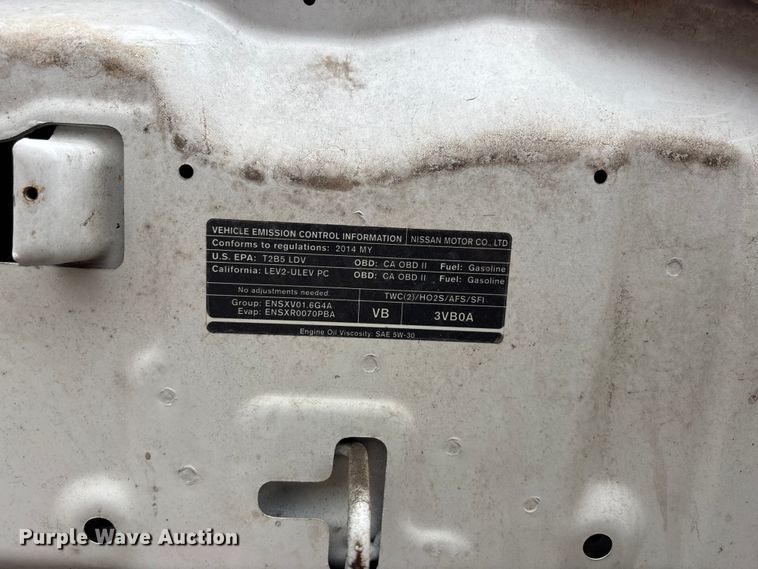 image for item EA4720 2014 Nissan Versa 