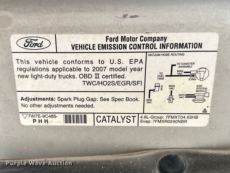 image for item EA4723 2007 Ford F150 pickup truck