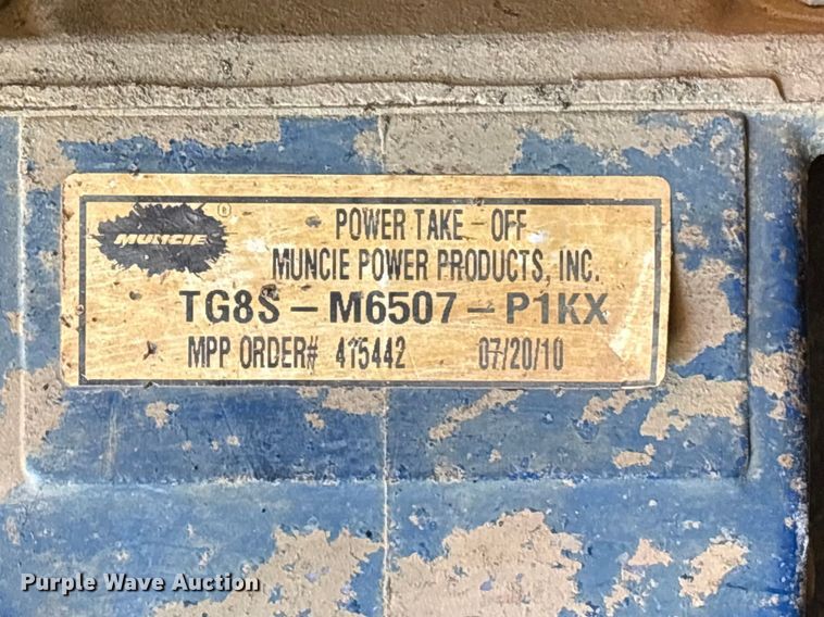 image for item EA7239 2010 Ox Bodies, Inc. dump bed