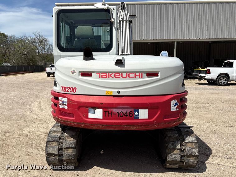 image for item EA7241 2017 Takeuchi TB290 mini excavator