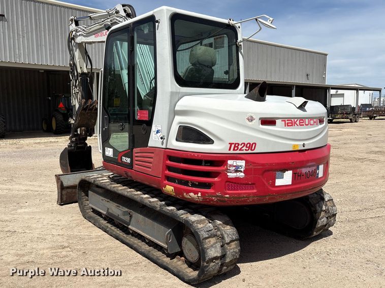 image for item EA7241 2017 Takeuchi TB290 mini excavator