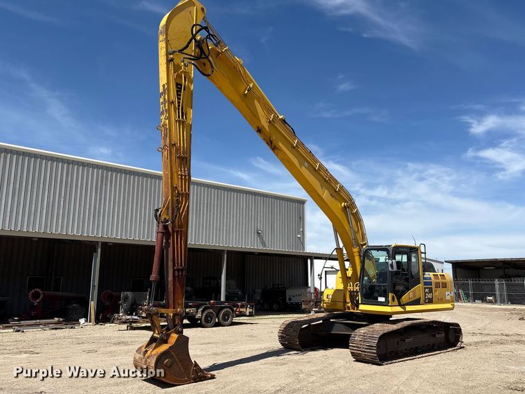 image for item EA7242 2015 Komatsu PC240LC-10 long reach excavator