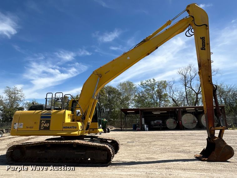 image for item EA7242 2015 Komatsu PC240LC-10 long reach excavator