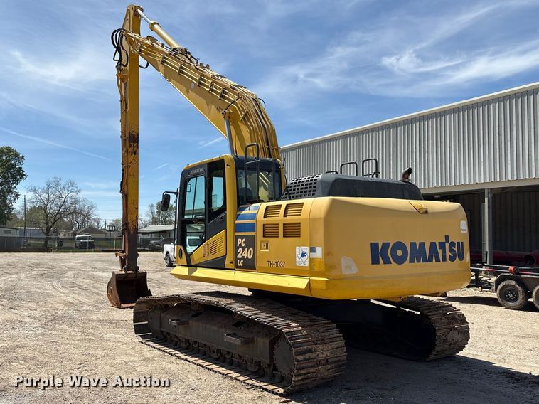 image for item EA7242 2015 Komatsu PC240LC-10 long reach excavator