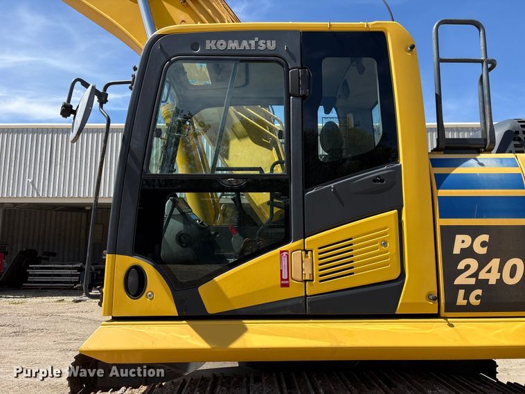 image for item EA7242 2015 Komatsu PC240LC-10 long reach excavator