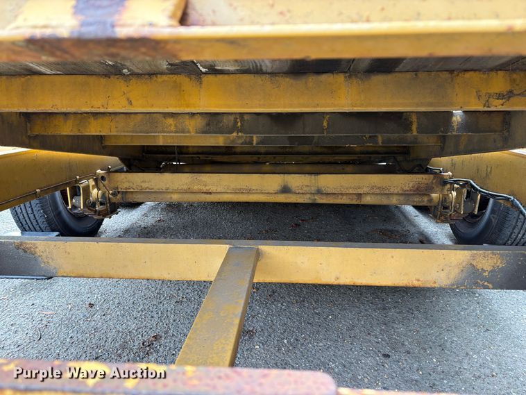 image for item EC8265 2000 Zieman Z-P21699 tilt deck utility trailer