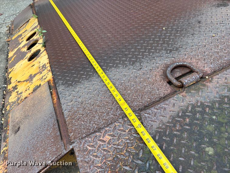 image for item EC8265 2000 Zieman Z-P21699 tilt deck utility trailer