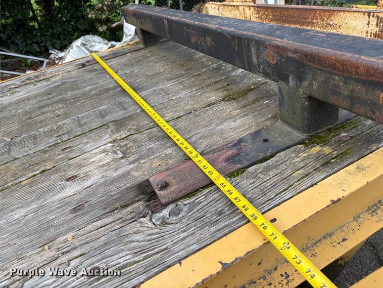 image for item EC8265 2000 Zieman Z-P21699 tilt deck utility trailer