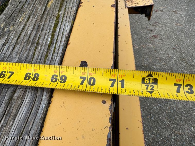 image for item EC8265 2000 Zieman Z-P21699 tilt deck utility trailer